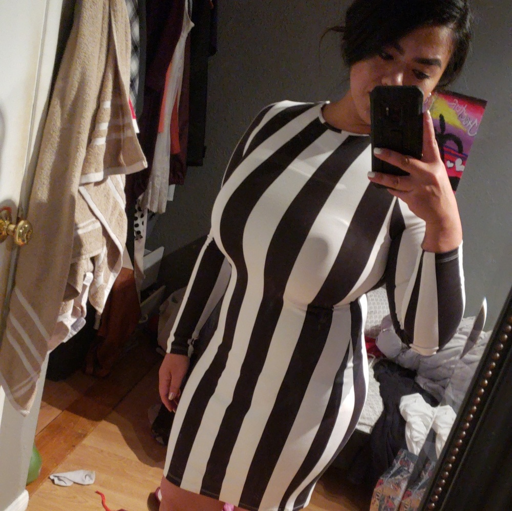 Medium striped dress